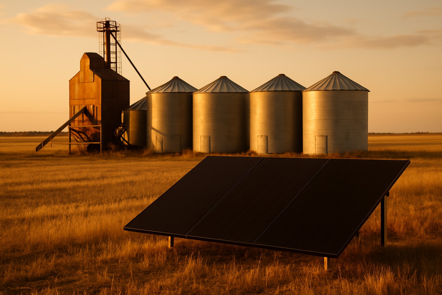 Grain Dryer Solar Economics in Alberta: Offsetting the Fall Power Spike