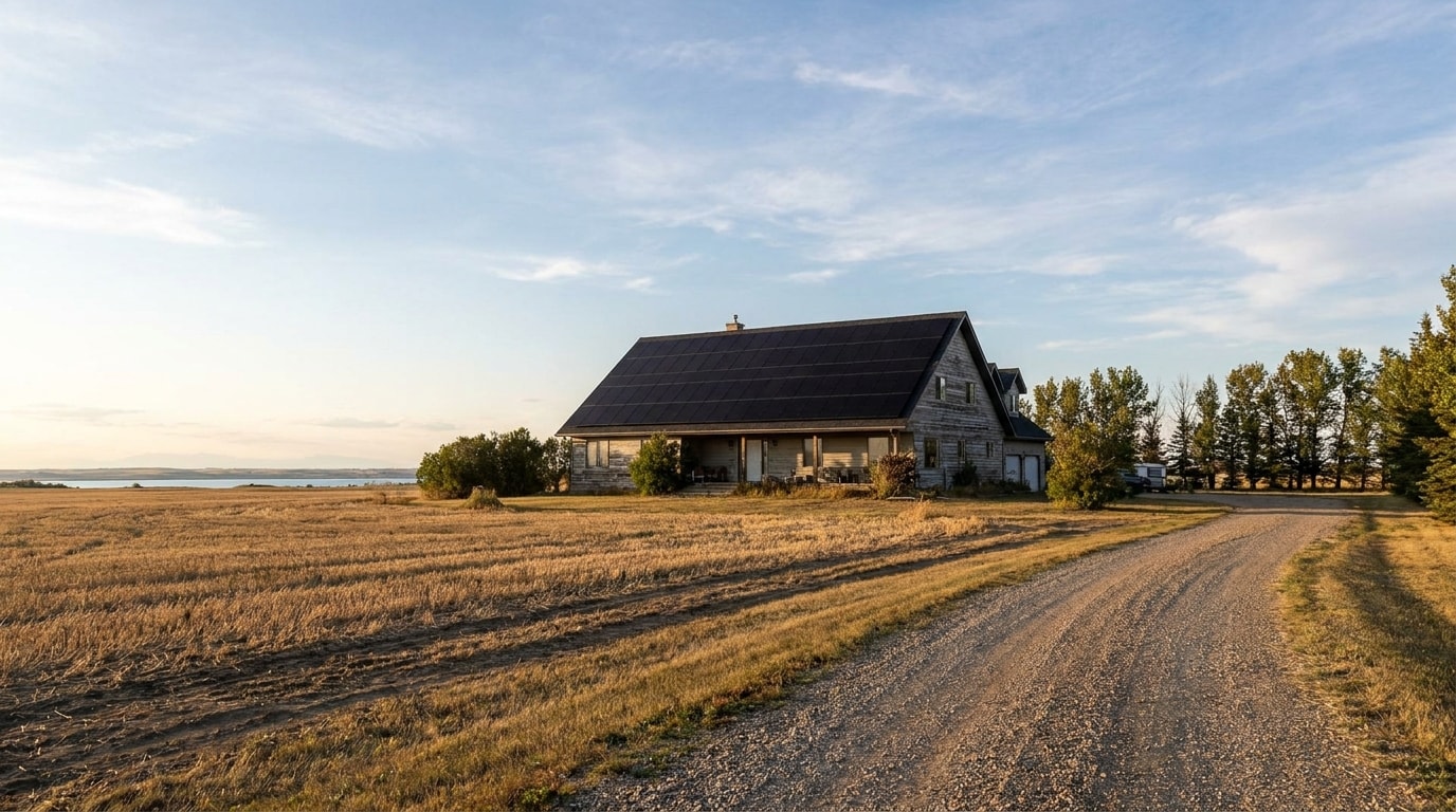 Solar Panels in Chestermere, Alberta: A Lakeside City on the Prairie With the Roofs to Match