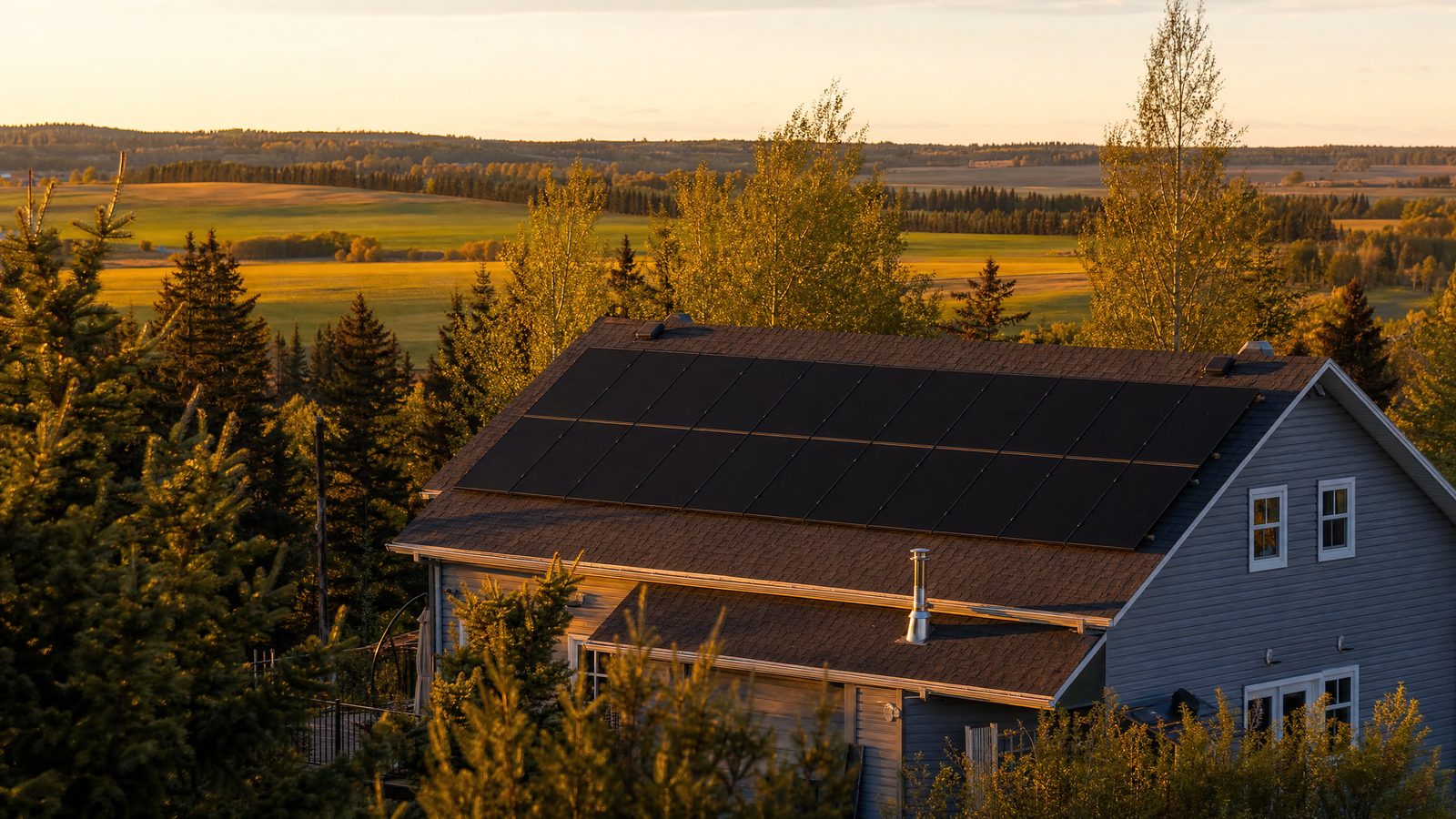 Solar in Parkland County: Acreages West of Edmonton That Actually Pencil Out