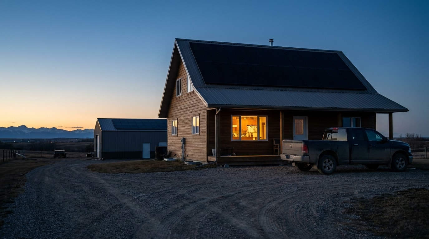Solar in Rocky View County: The Acreage Owner's Unfair Advantage