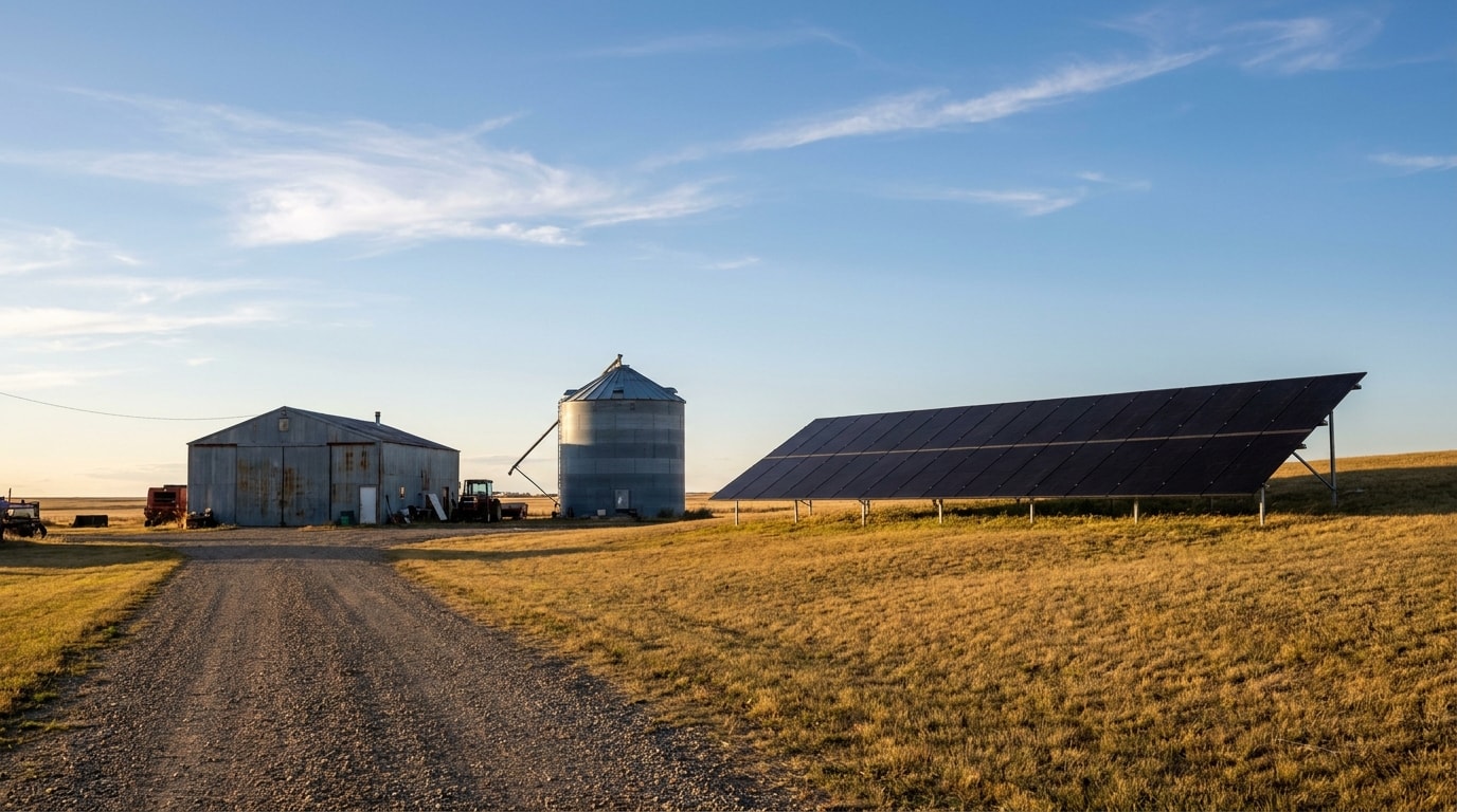 Solar in Stettler: What Farms and Acreages in Central Alberta Actually Pay Back