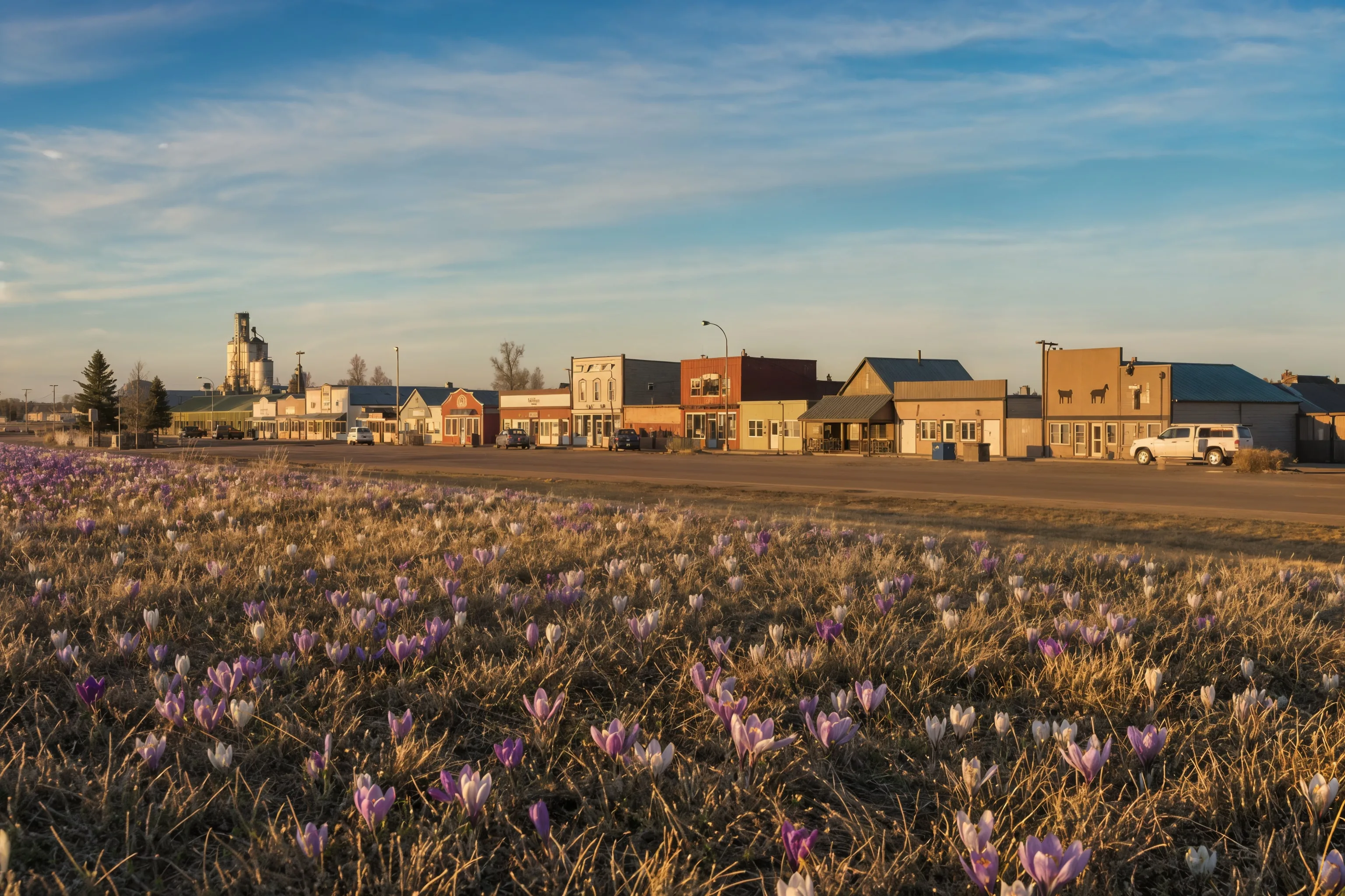 Solar installation in Daysland, Alberta