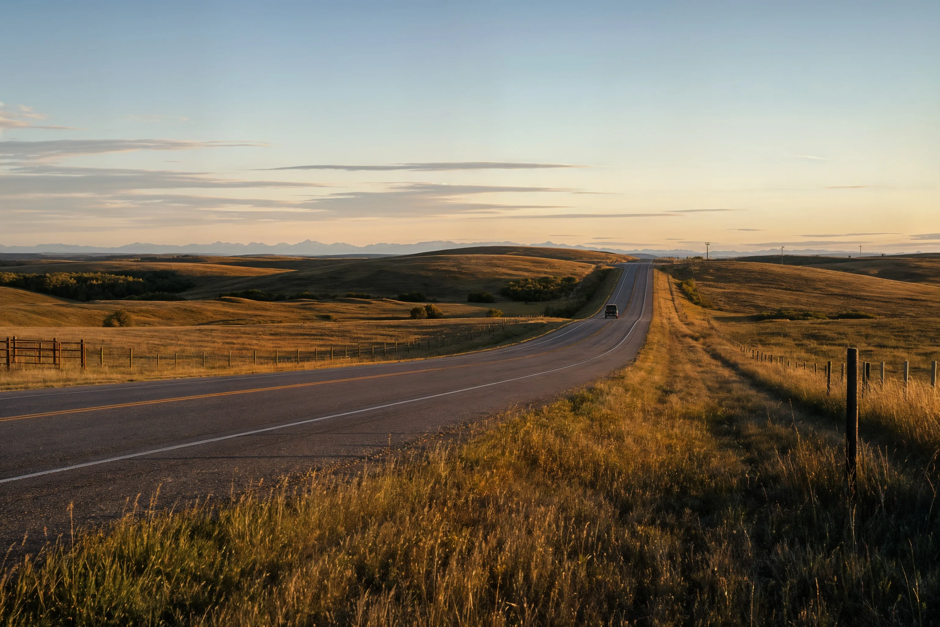 Solar installation in Foothills County, Alberta