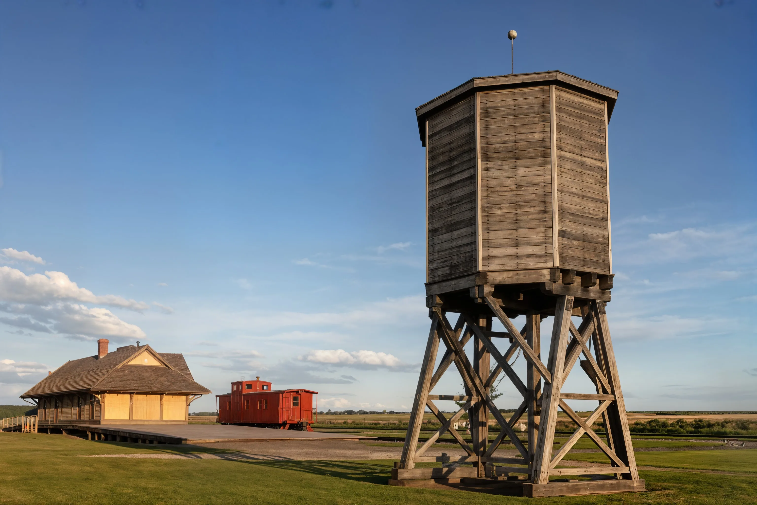 Solar installation in Delburne, Alberta