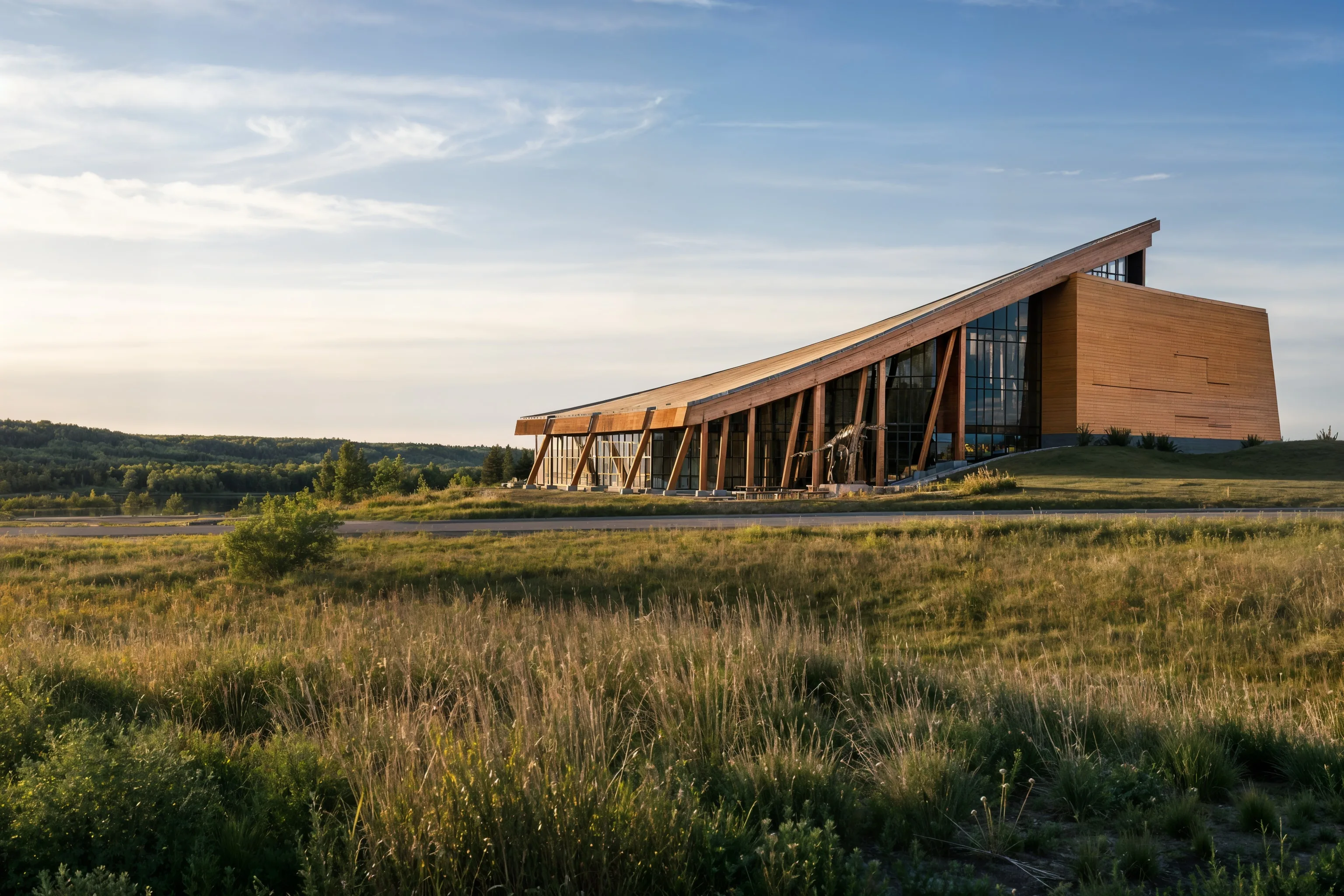 Solar installation in Wembley, Alberta
